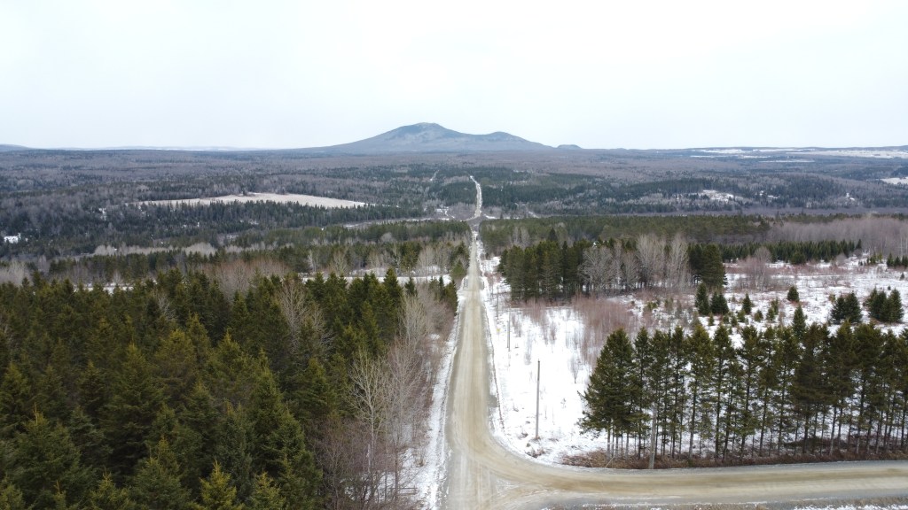 Vue aérienne du secteur. Crédit photo: L'Arpent.